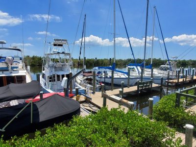 Dock For Rent At Private Dock in calm waterway canal only 15 min from Charlotte Harbor